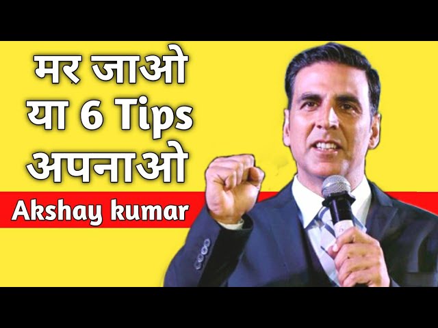 Akshay Kumar health tips